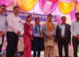 श्री वाणगंगा मा.वि. गजेडवा को वार्षिक नतिजा प्रकाशन तथा शिक्षक सम्मान कार्यक्रम सम्पन्न